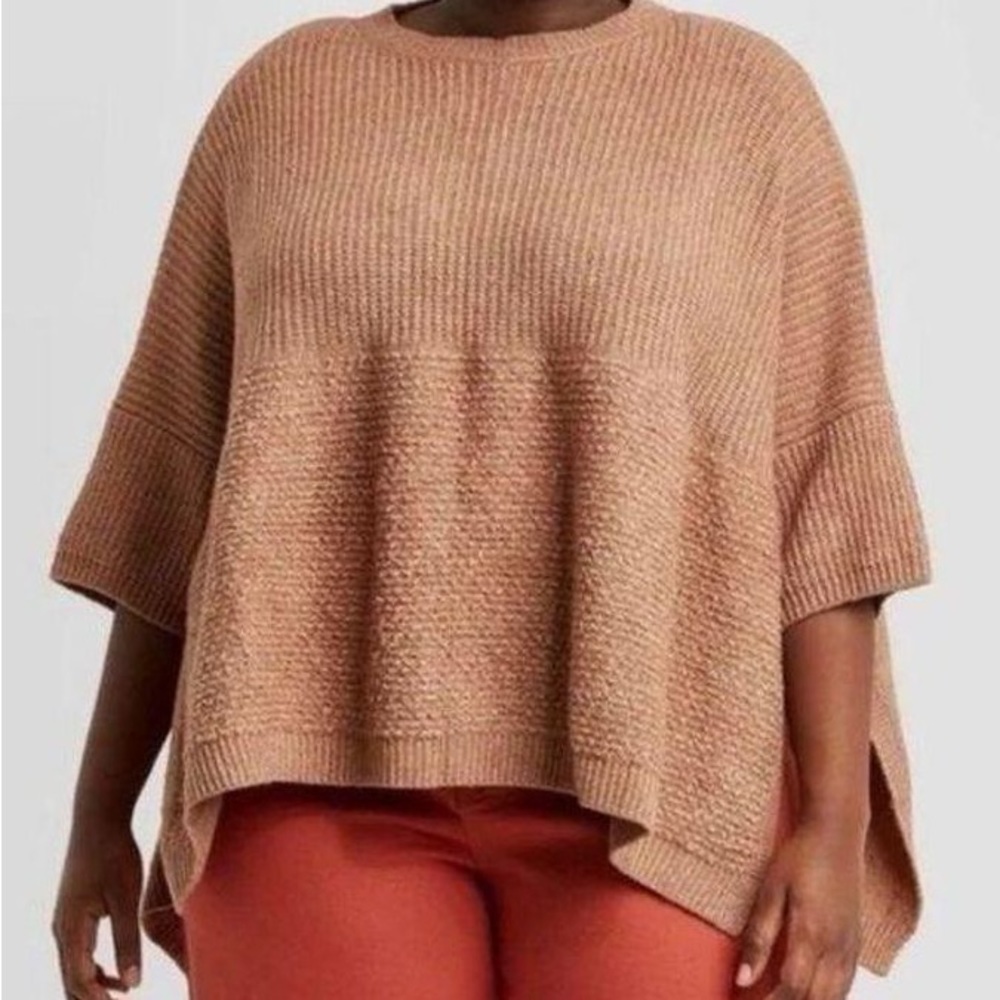 Universal Thread Poncho Knit Sweater‎